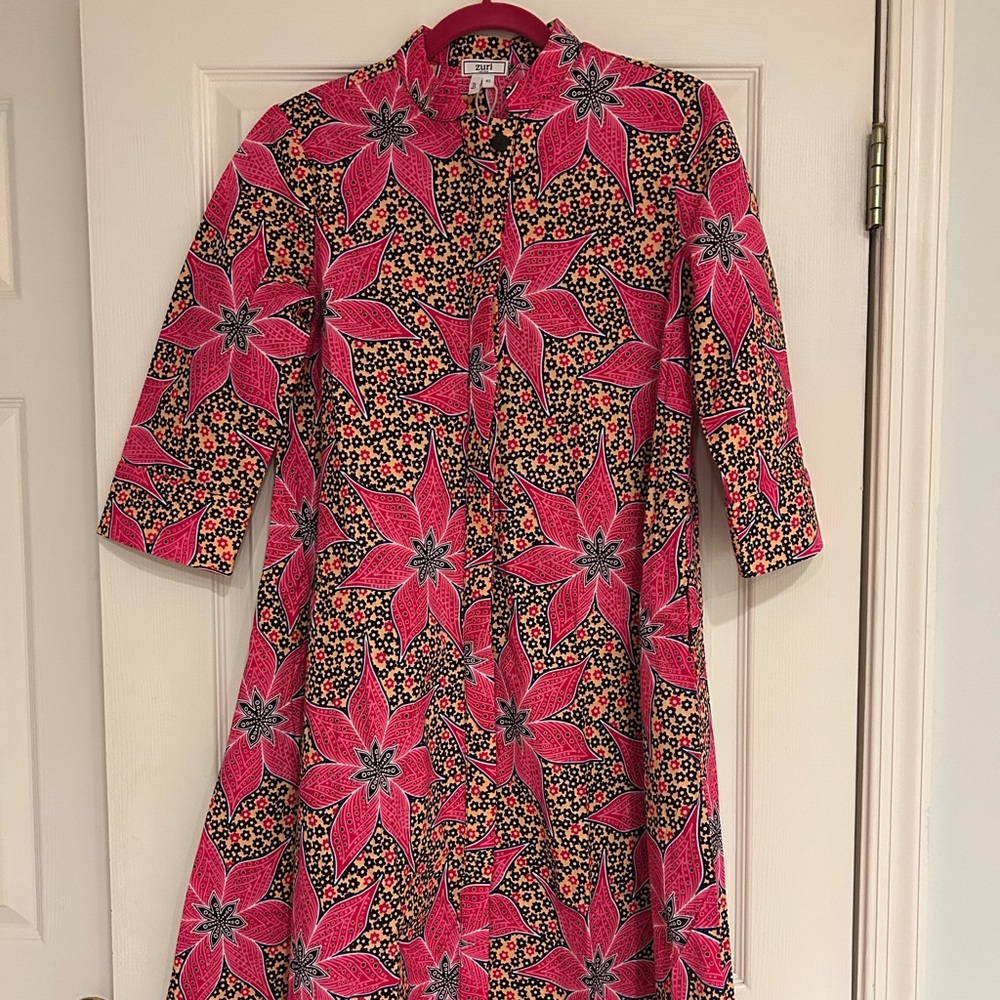 Zuri Meadowsweet Floral Dress, XS long